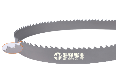 高低齿型海锋双金属带锯